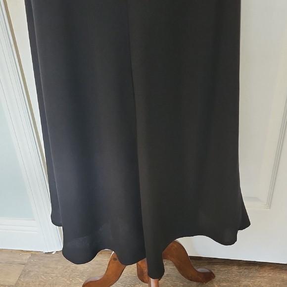 Sandra Darren Elegant Black Midi Dress - Picture 8 of 13